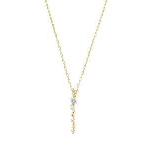 Kendra Scott -  Meridith Small Long Pendant Necklace  Gold